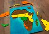 Harti montessori - puzzle biomuri 